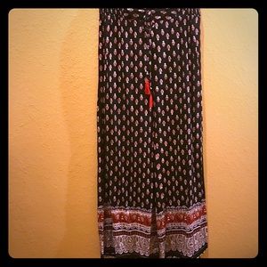 Francesca’s Paisley Palazzo Pants Size Large